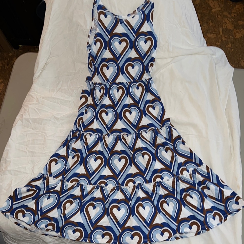 Carters tank maxi dress kids size 10